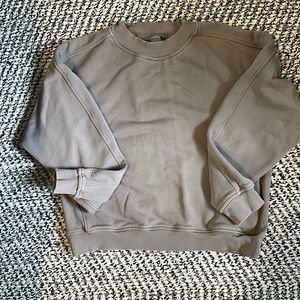 lululemon athletica Gray Sweatshirt